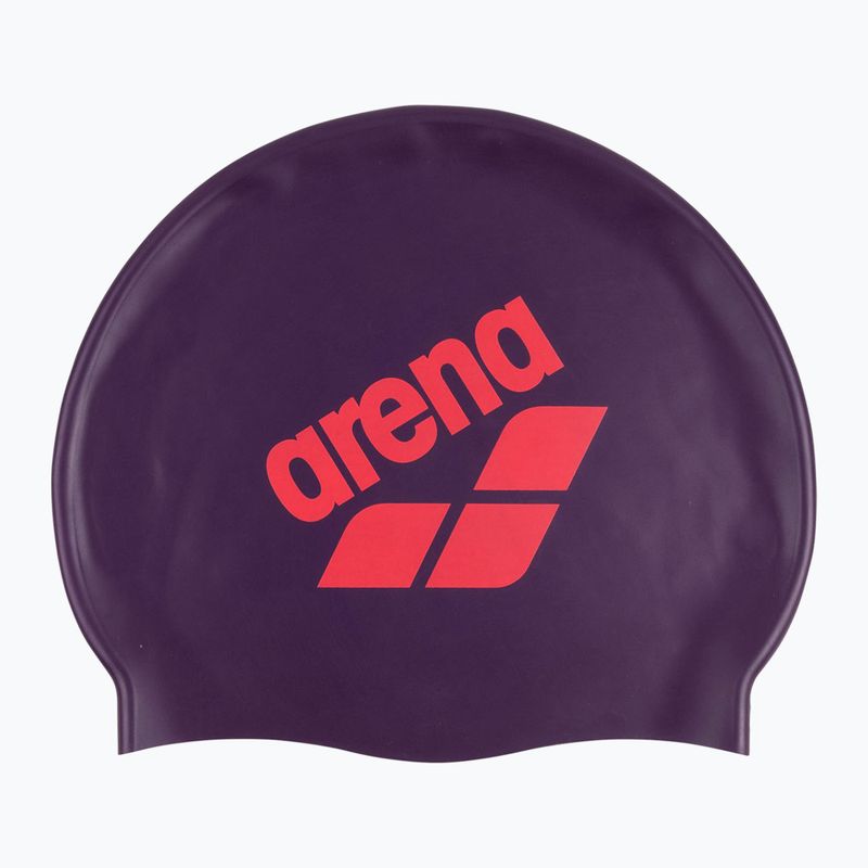 Arena Big Logo szilva/világos korall úszó sapka
