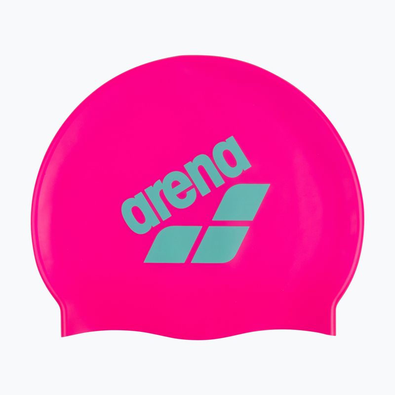 Arena Big Logo sokkoló rózsaszín/vizes úszósapka
