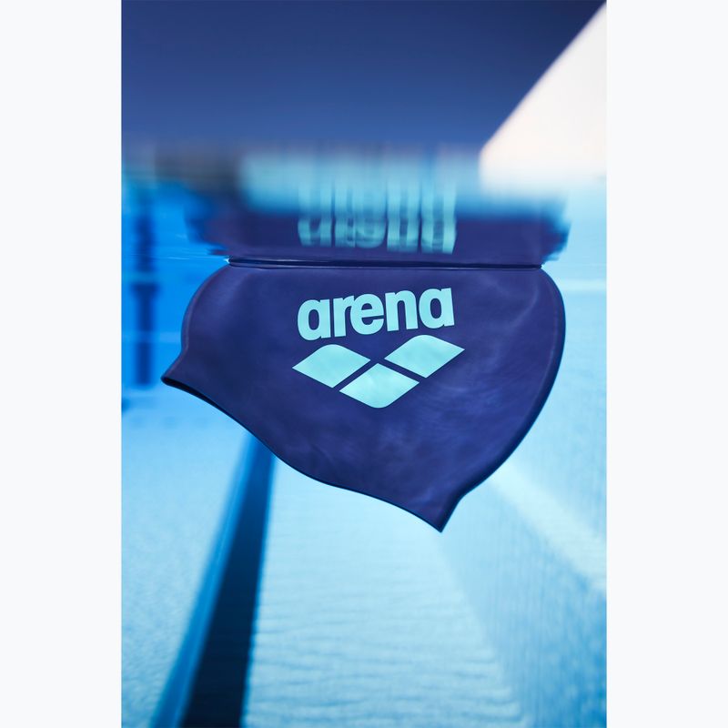 Arena Big Logo jövőbeli szürkület/víz úszósapka 6