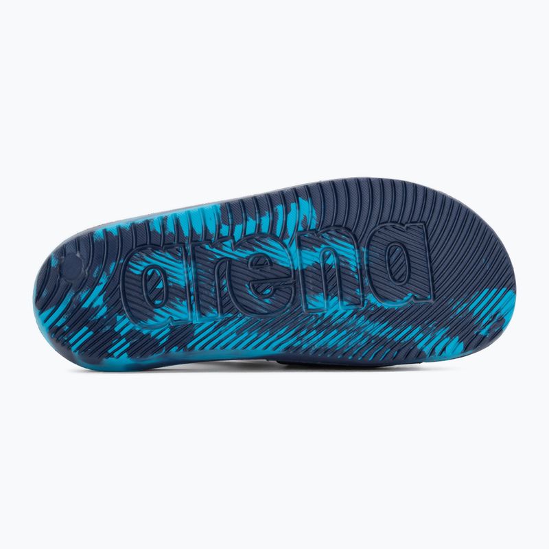 Arena Urban Active Jr gyermek flip-flop navy/navy/türkiz flip-flop 4