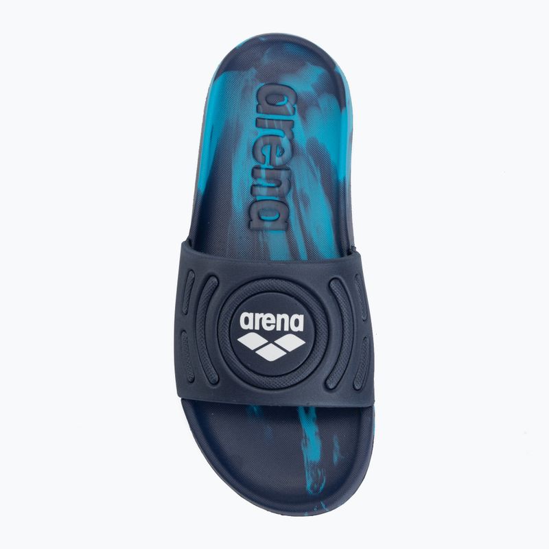 Arena Urban Active Jr gyermek flip-flop navy/navy/türkiz flip-flop 5