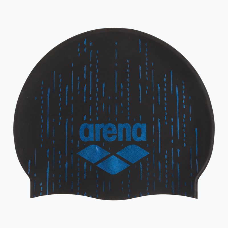 Arena Shine fekete/kék úszósapka