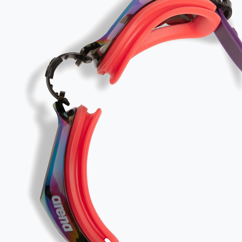 Arena Zoom X-Fit Mirror Mirror réz/világos korall/szilva úszószemüveg 6