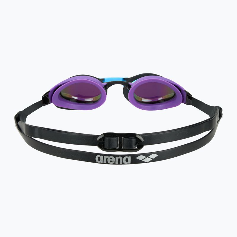 Arena úszószemüveg Cobra Swipe Mirror tükör smaragd/szilva/fekete 4