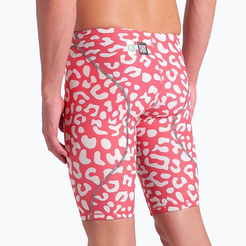 Férfi úszónadrág arena Powerskin ST Next LE Jammer leopard skin geranium 8