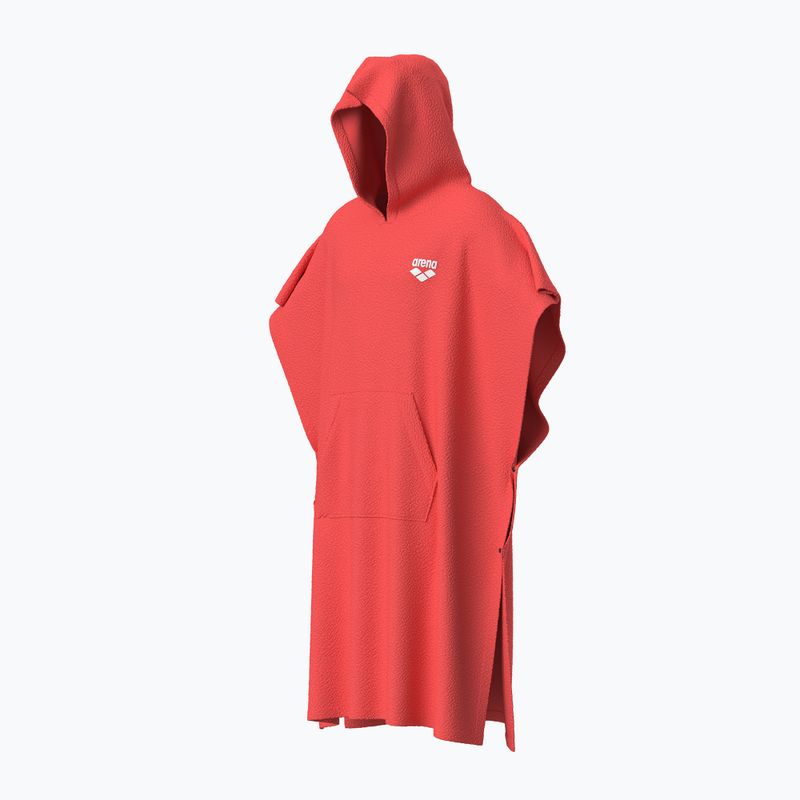 Poncsó arena Cotton Poncho calypso coral/white 4