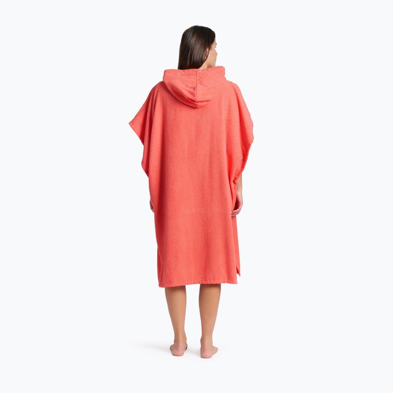 Poncsó arena Cotton Poncho calypso coral/white 9