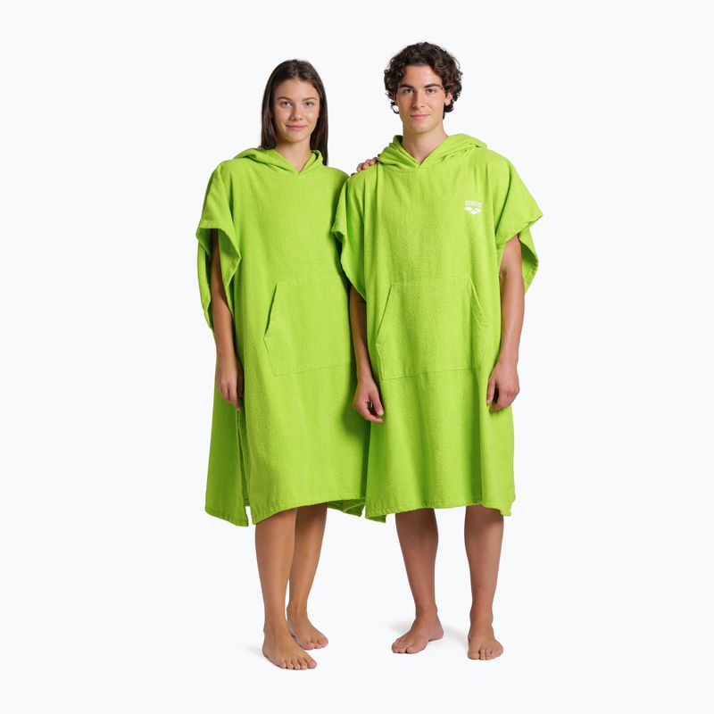 Poncsó arena Cotton Poncho artic lime/white 5