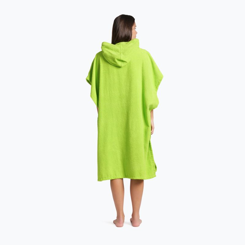 Poncsó arena Cotton Poncho artic lime/white 8