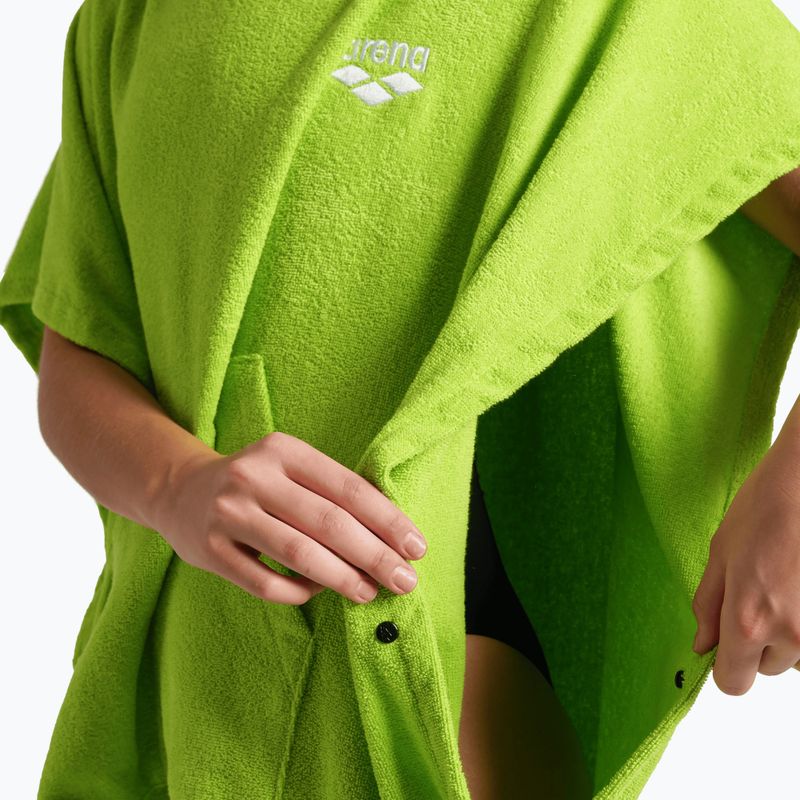 Poncsó arena Cotton Poncho artic lime/white 11