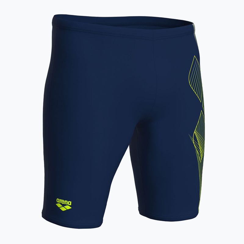 Férfi arena Sea Water Swim Jammer tengerészgyalogos/artic lime 4