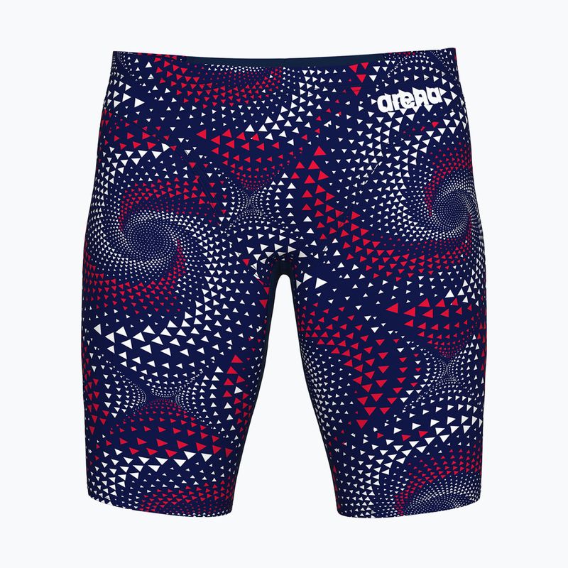 Férfi arena Fireflow Swim Jammer navy/csapat piros/fehér/kék