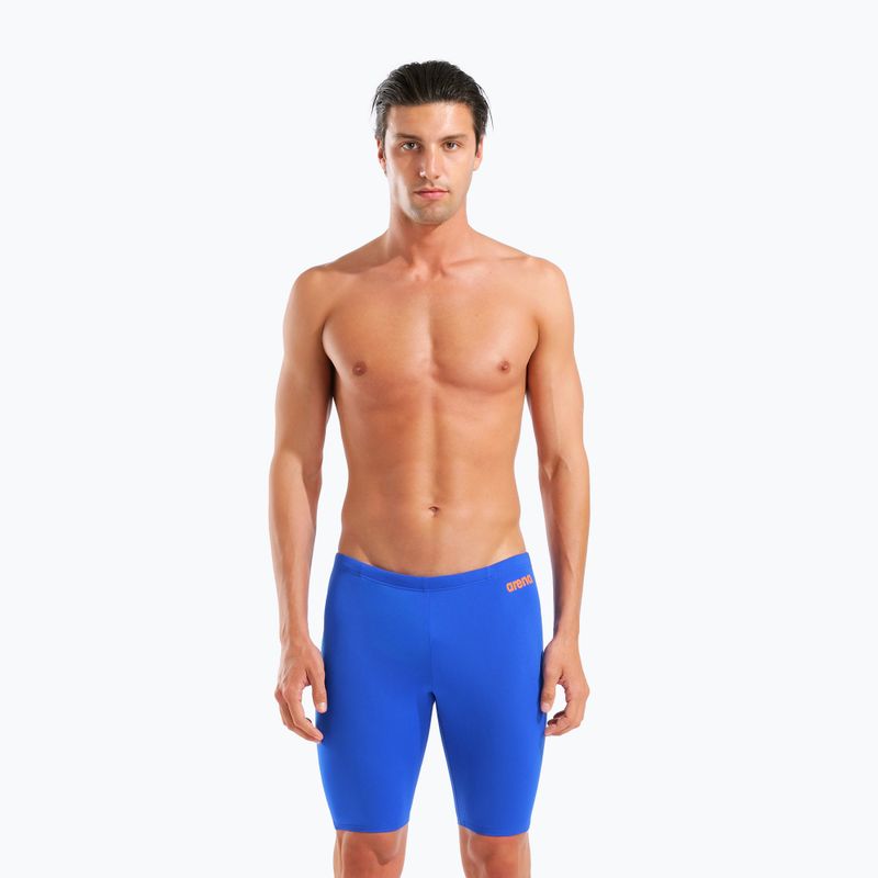 Férfi úszójammerek arena Team Swim Jammer Solid neon blue/team orange 5
