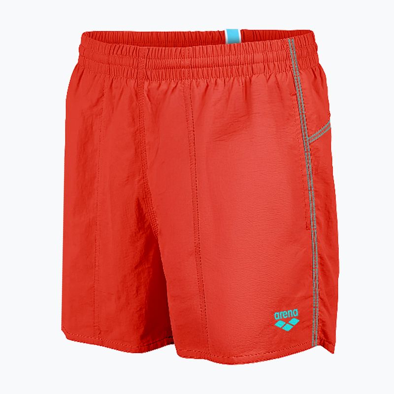 Férfi úszóshort arena Bywayx R red/turquoise 3
