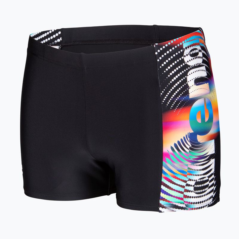 Úszóbokszerek Arena Lit Logo Swim Short black/multi 3