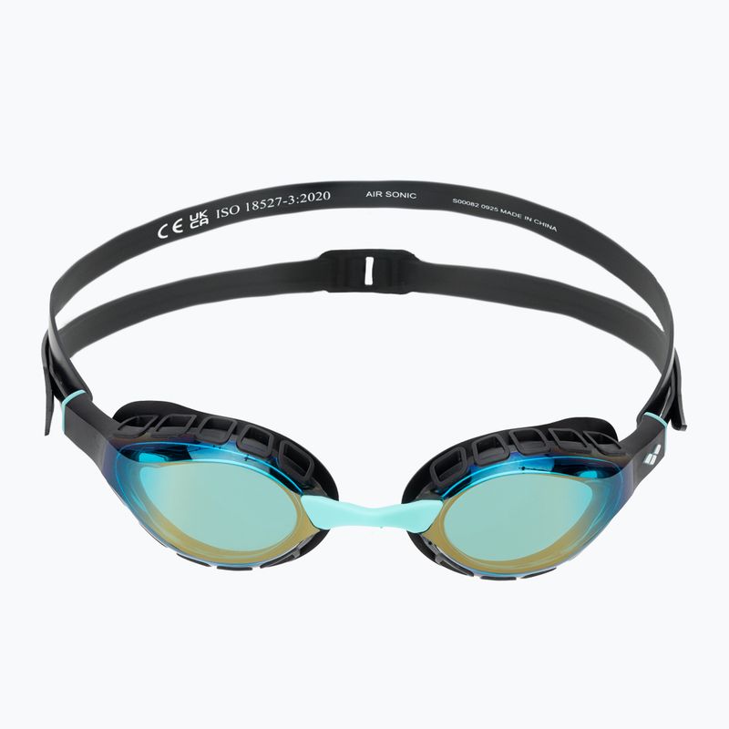 Úszószemüveg arena Air Sonic Mirror aqua/black 2