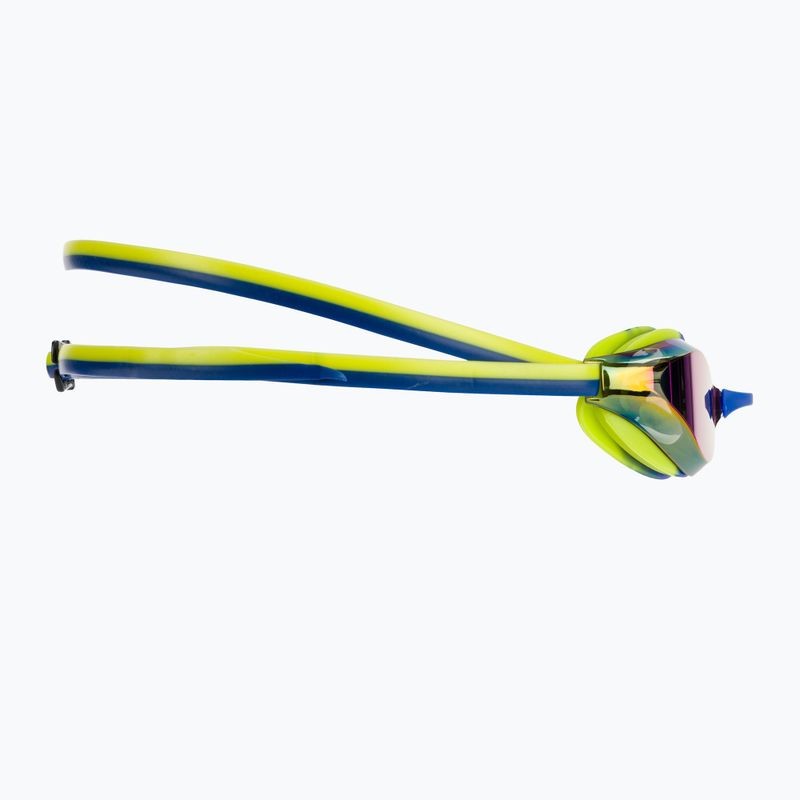 Gyermek úszószemüveg arena Python Mirror Jr blue/blue/lime 3