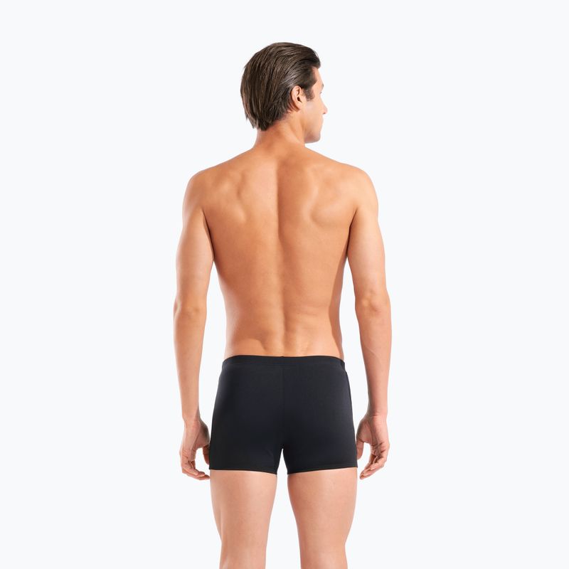 Férfi úszó boxer nadrág arena Graphic Swim Short black/turquoise 7
