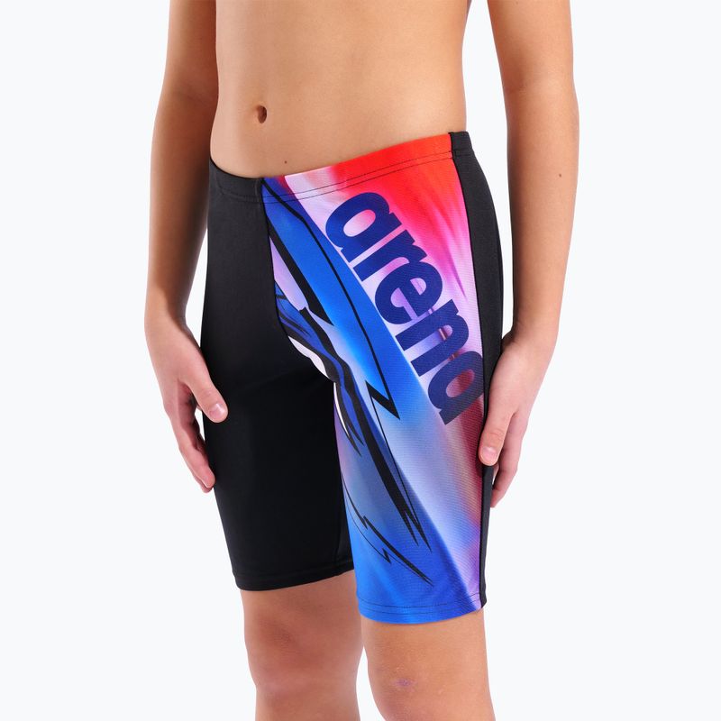 Gyerek jammer úszónadrág arena Loud Swim Jammer black/multi 4