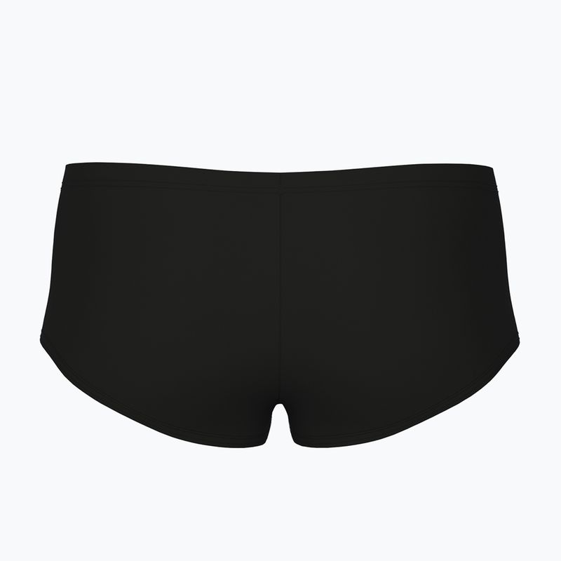 Férfi úszó boxer nadrág arena One Low Waist Short Big Logo black/black 2