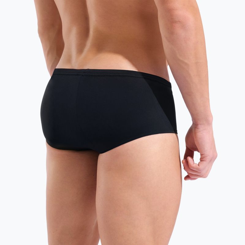Férfi úszó boxer nadrág arena One Low Waist Short Big Logo black/black 9