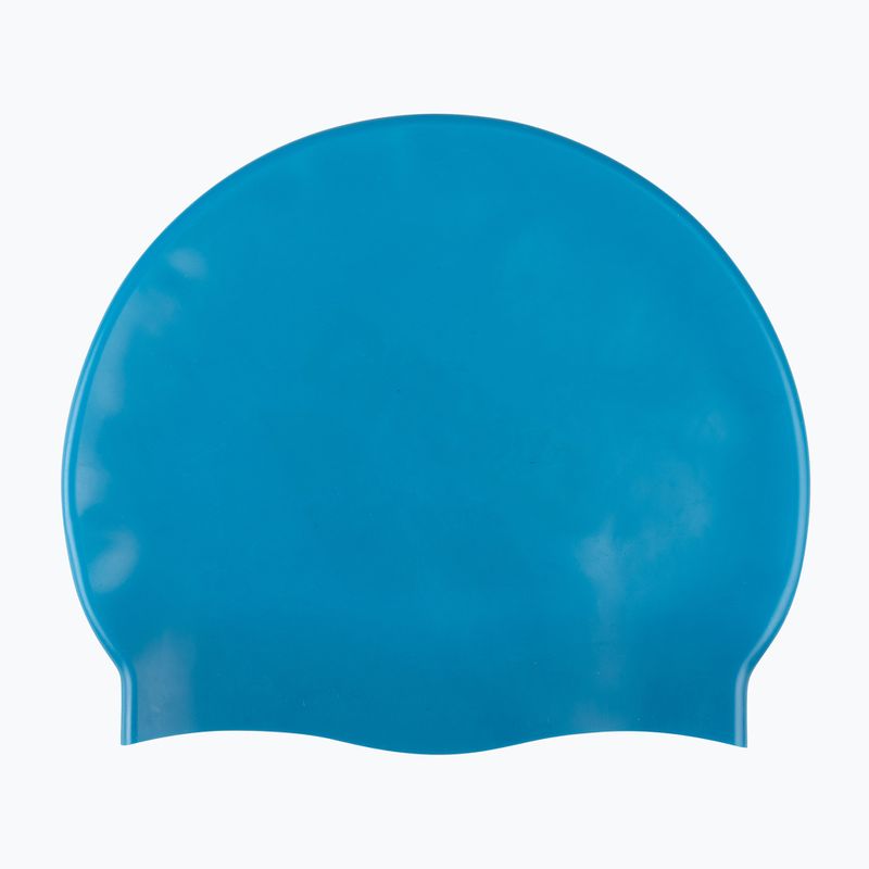 Úszó sapka arena Big Logo blue cosmo/artic lime 2
