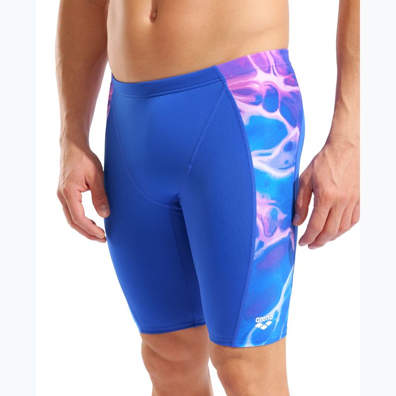 Férfi úszójammerek arena Earth Swim Jammer neon blue/neon blue multi 8