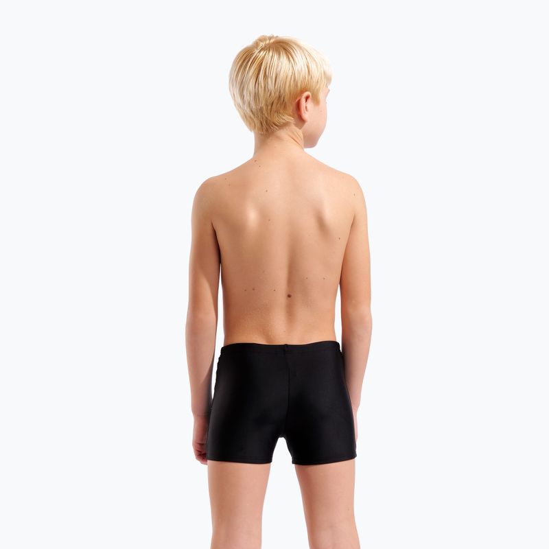 Fiú boxer úszónadrág arena Loud Swim Short black/black multi 7