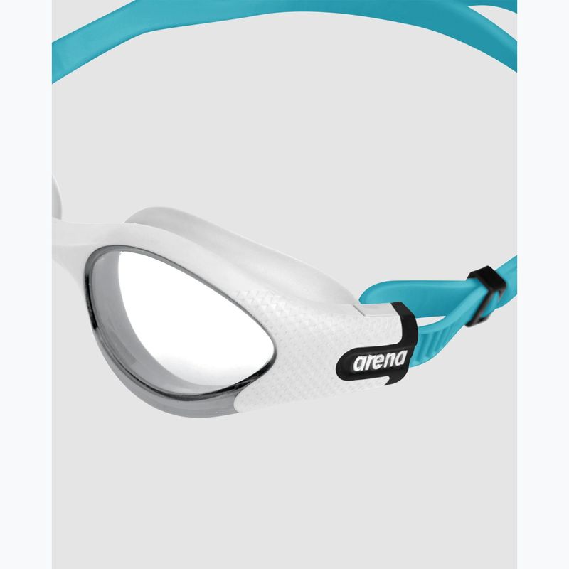 Gyerek úszószemüveg Arena The One Plus clear/white/turquoise 5