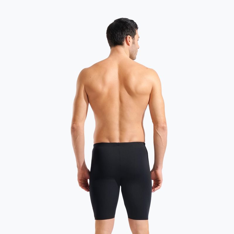 Férfi úszójammerek arena Distortion Swim Jammer black/white 3