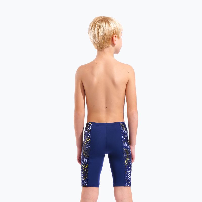 Gyerek jammer úszónadrág arena Fireflow Swim Jammer navy/team navy yellow 7