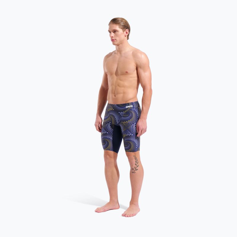 Férfi úszójammerek arena Fireflow Swim Jammer navy/tteam navy yellow 6