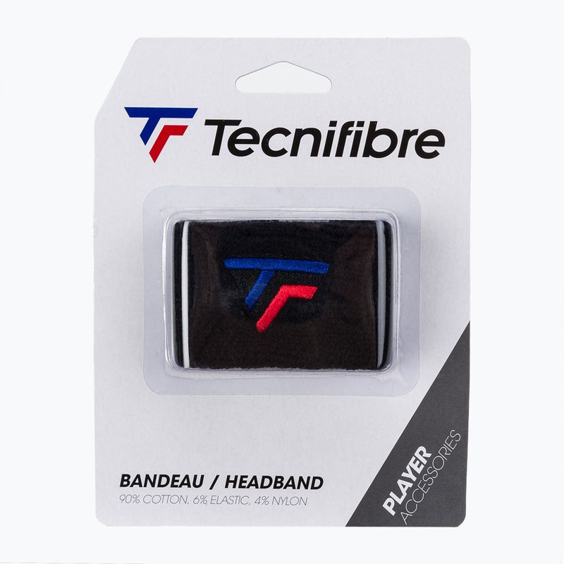 Tecnifibre férfi fejpánt fekete 54HEADBLAC 2