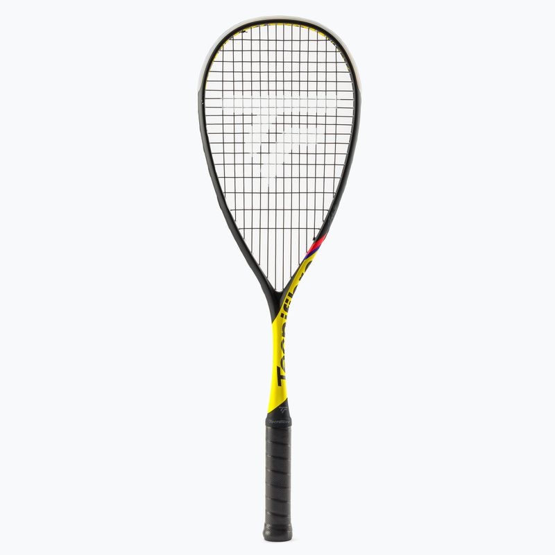 Tecnifibre squash ütő sq.Carboflex 125 Cannonball sárga/fekete 12CARCAN20