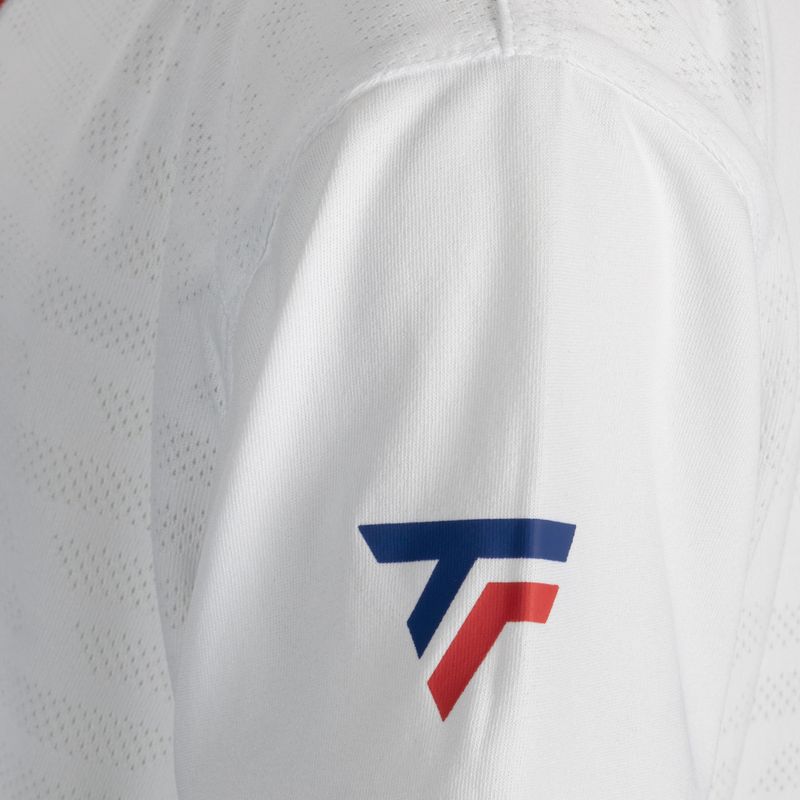 Tecnifibre gyermek teniszpóló Polo fehér 22F3VE F3 5