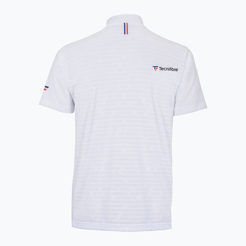 Tecnifibre gyermek teniszpóló Polo fehér 22F3VE F3 7