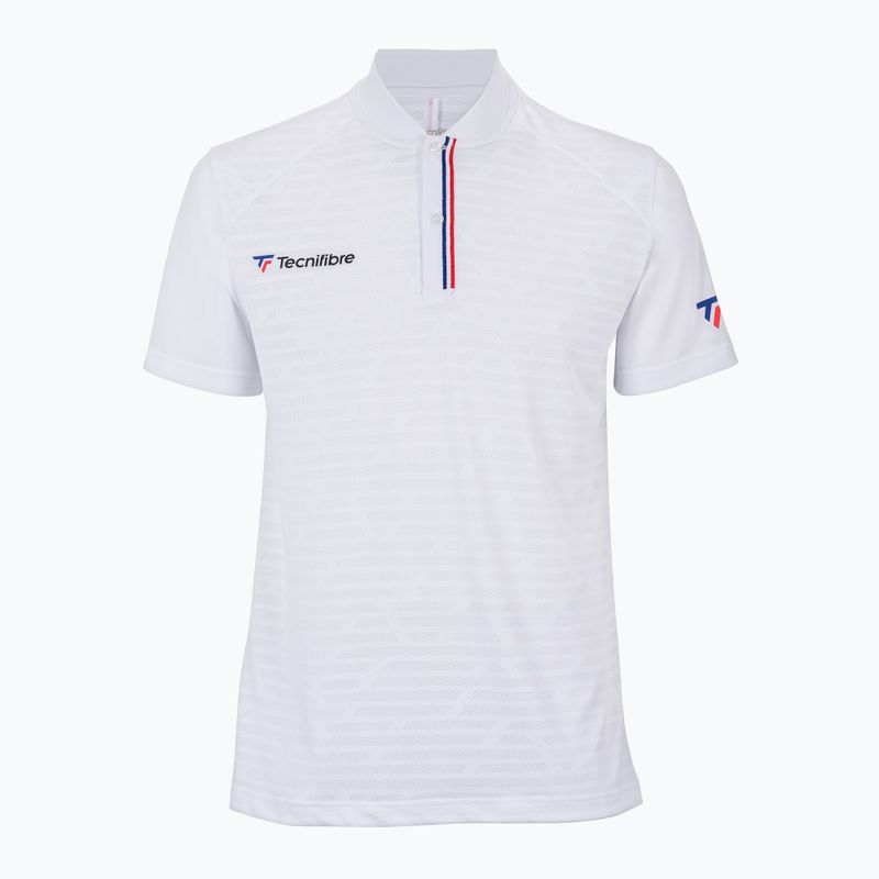 Férfi teniszpóló Tecnifibre Polo fehér 22F3VE F3