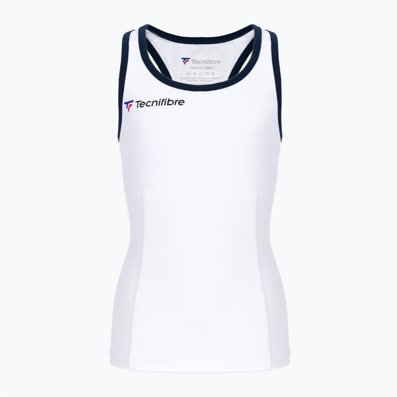 Tecnifibre gyermek tenisz póló Tank fehér 22LAF3 F3