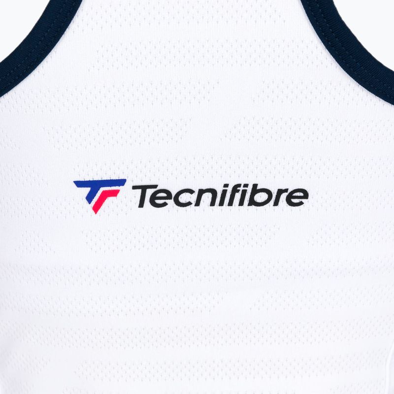 Tecnifibre gyermek tenisz póló Tank fehér 22LAF3 F3 4