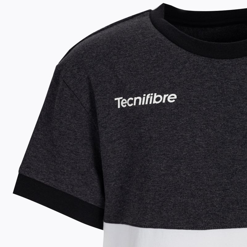 Tecnifibre Stretch fehér-fekete gyermek teniszpóló 22F1ST F1 3