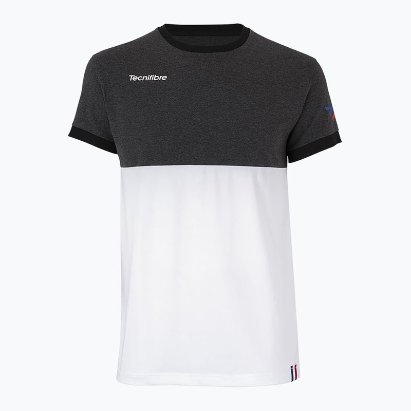Tecnifibre Stretch fehér-fekete gyermek teniszpóló 22F1ST F1 6