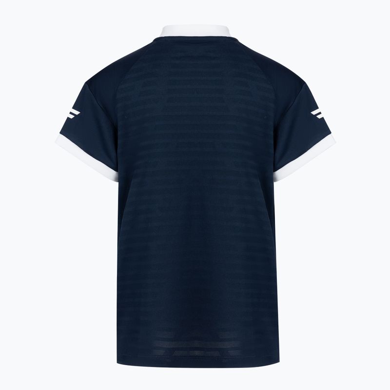Gyermek tenisz póló Tecnifibre Polo kék 22F3PO F3 2