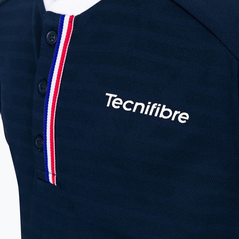 Tecnifibre gyermek tenisz póló 22LAF3 F3 kék 3