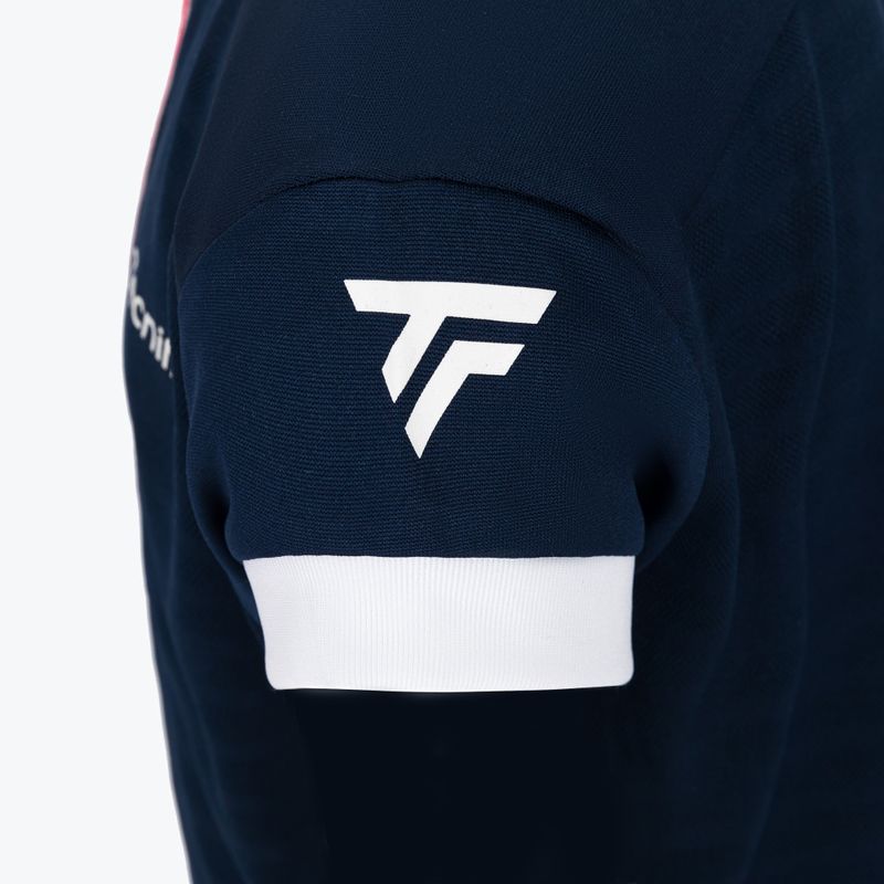 Tecnifibre gyermek tenisz póló 22LAF3 F3 kék 4