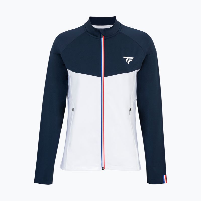 Női tenisz pulóver Tecnifibre Tech fehér 21WTECHJA 21WTECHJA