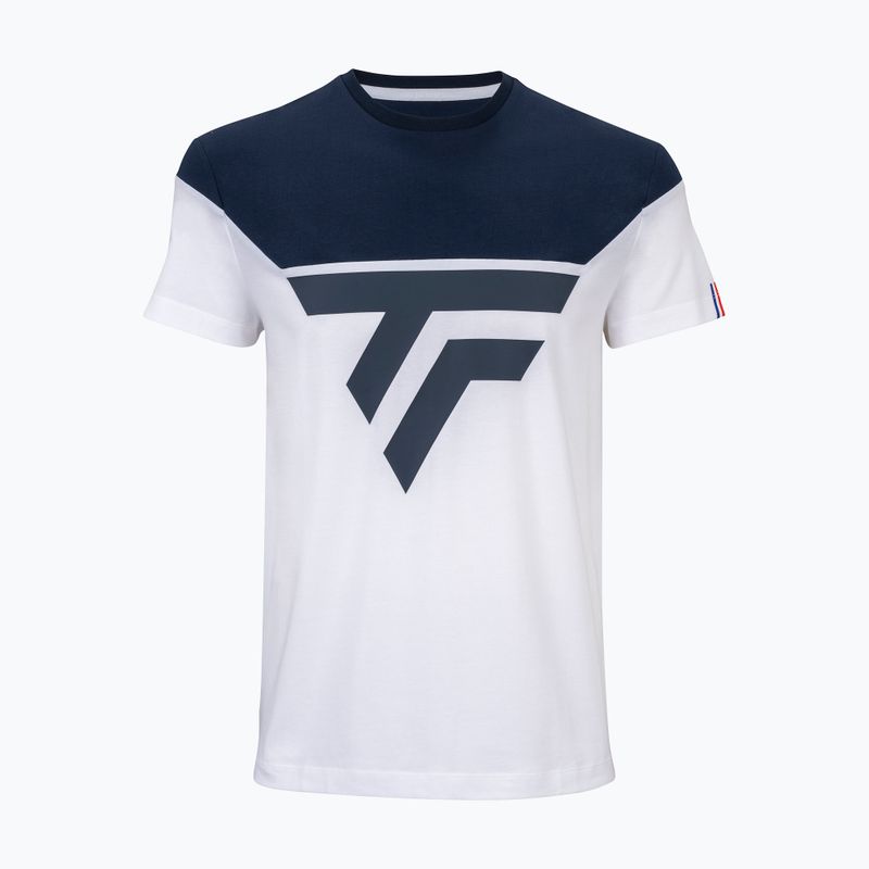 Férfi Tecnifibre Training tenisz póló fehér 22TRAITEE