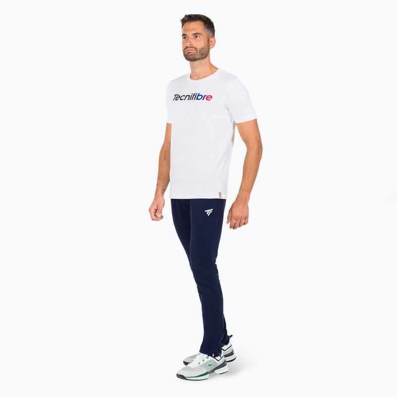 Férfi póló Tecnifibre Club Cotton Tee white 2