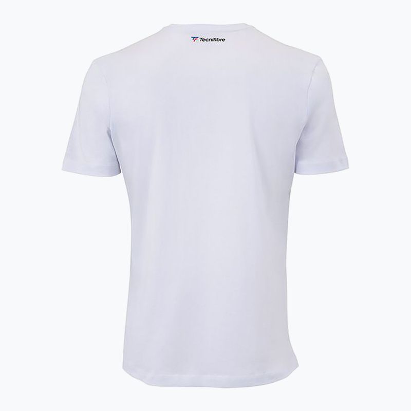 Gyerek póló Tecnifibre Club Cotton Tee Jr white 2