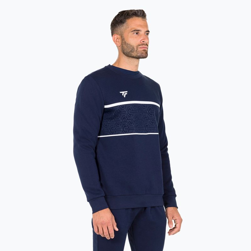 Férfi pulóver Tecnifibre Team Sweater marine