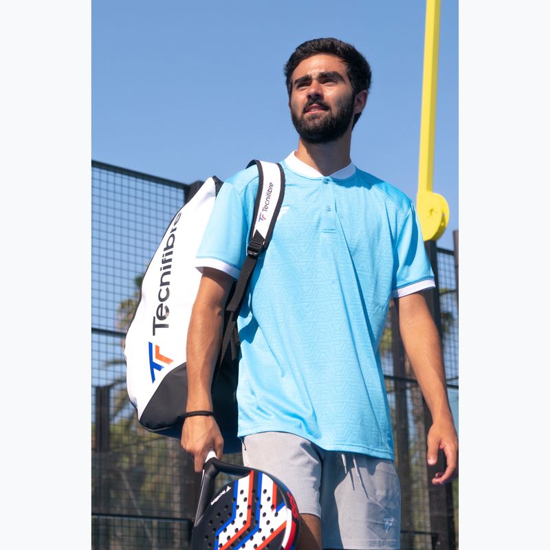 Férfi teniszpóló Tecnifibre Team Mesh azur 6